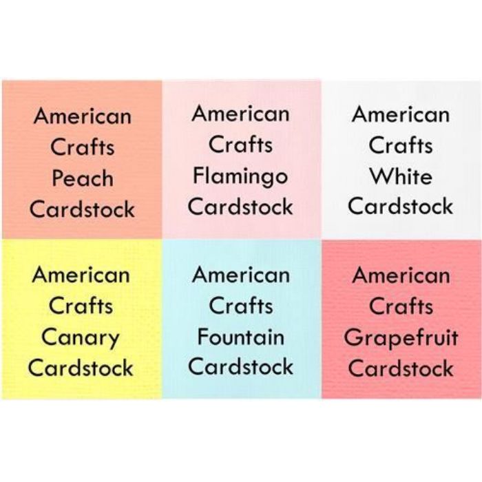 May 2017 - Cardstock Scrapbook Kit