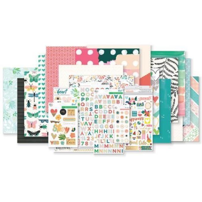 February 2018 Hip Kit Club Main Scrapbook Kit 