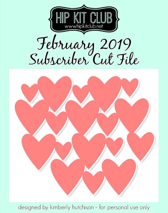 February 2019 - Kimberly Hutchison - Welded Hearts - Silhouette Cricut