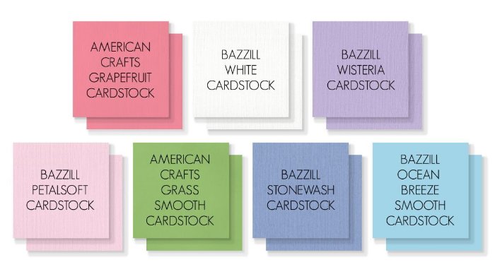 March 2020 Cardstock Kit