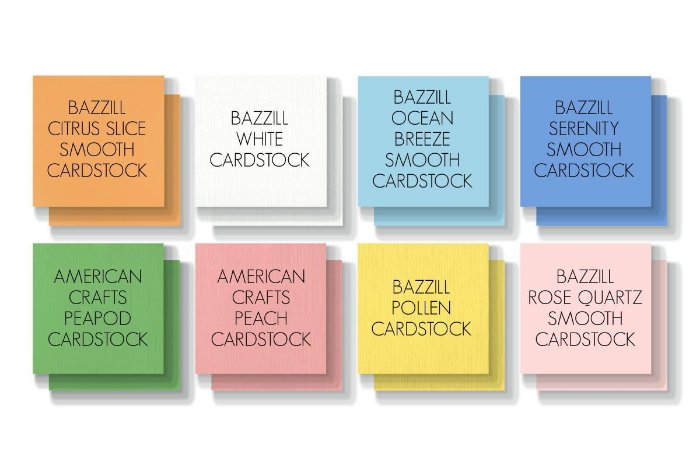June 2020 Cardstock Kit