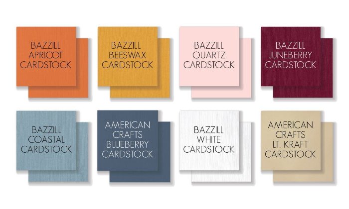 October 2020 Cardstock Kit