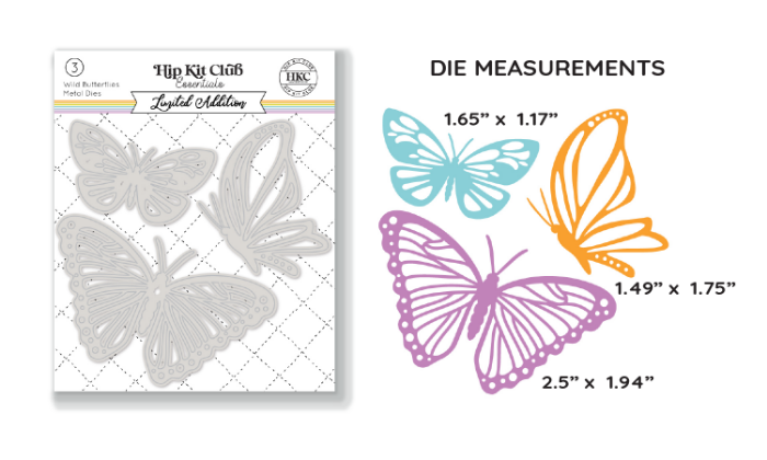 May 2023 Butterfly Metal Die Set