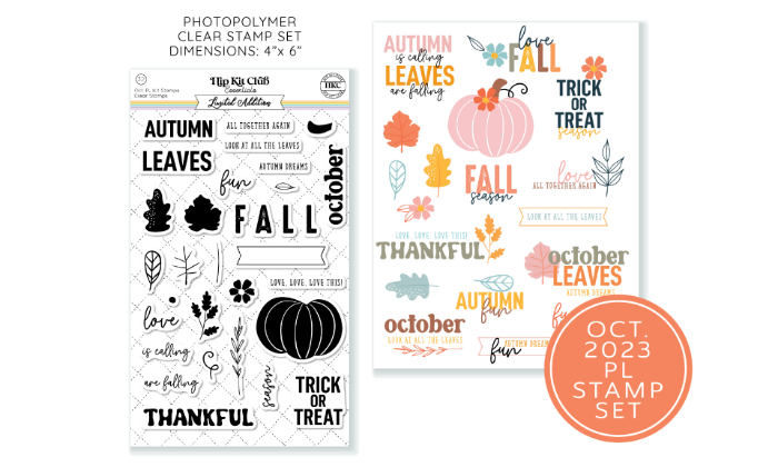October 2023 Pocket Life Stamp Set 
