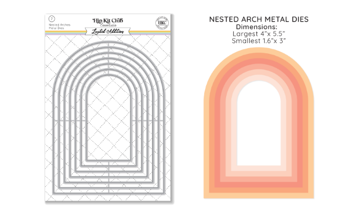 January 2024 Nested Arch Infinity Metal Die Set