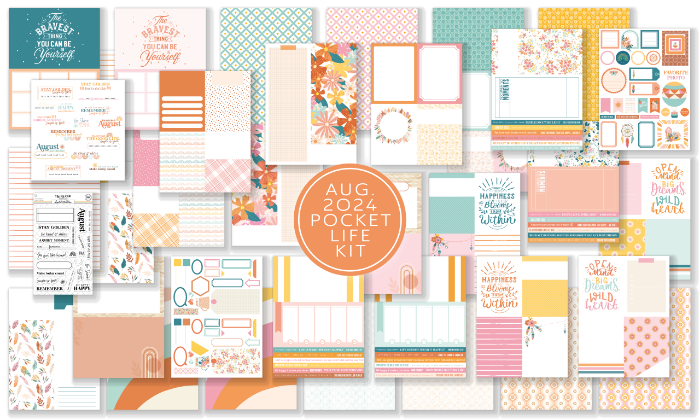 August 2024 Pocket life kit