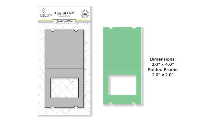 September 2024 Slide Frame Metal Die 