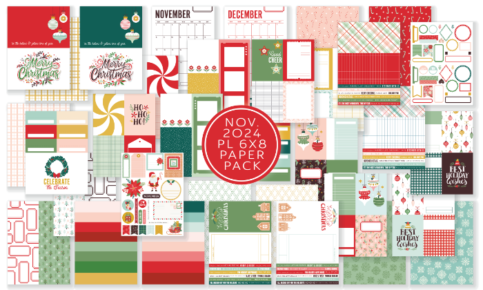 November 2024 Pocket Life Cards and Ephemera Shapes