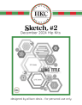 Picture of SKETCH 2 - Hexagon Heaven: A Geometric Holiday Sketch by Allison Davis! (Free when registered)  