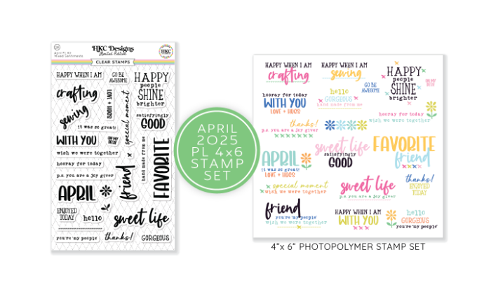 Picture of April 2025 Pocket Life Stamp Set
