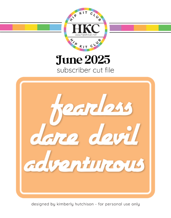 Picture of June 2025 Fearless Titles Cut FIle