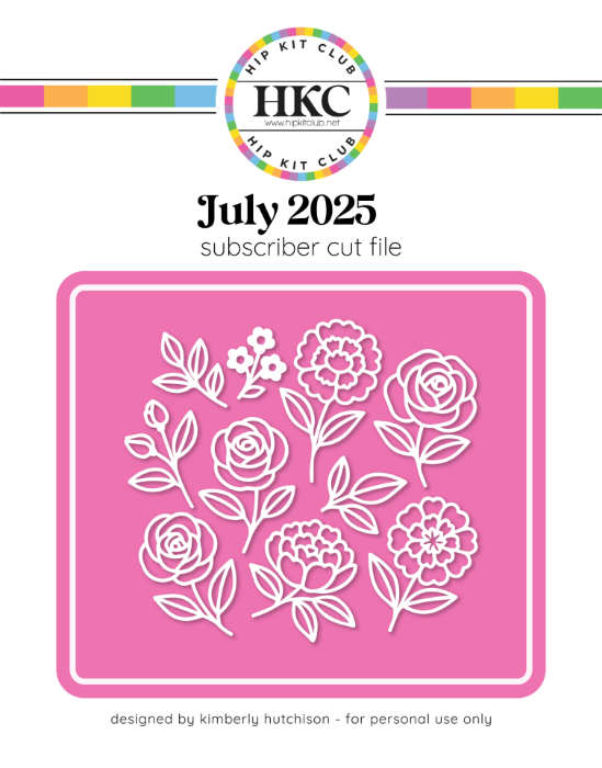 Picture of July 2025 Roses And Peonies Cut FIle