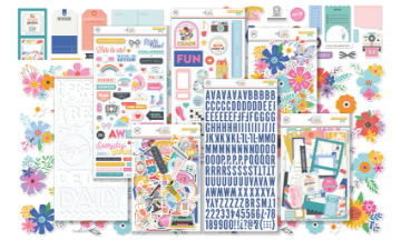 February 2026 Embellishment Kit -- curated scrapbooking embellishments