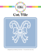 December 2025 Candy Cane Bow Cut File - Cover Preview