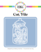 December 2025 Vintage Candy Jar with Candy Canes and Holly Cut File - Cover Preview