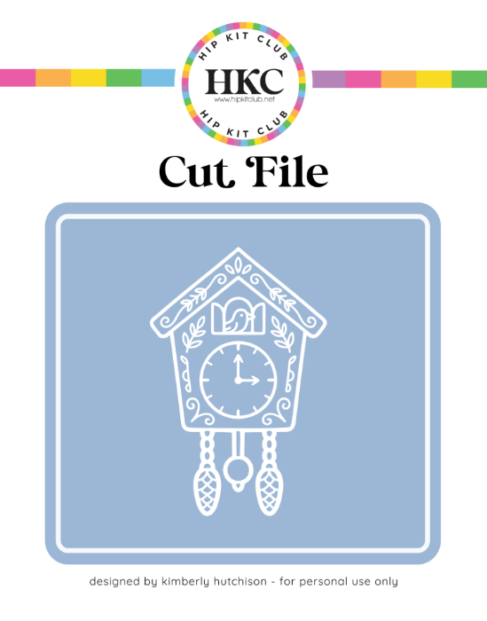 February 2026 Cuckoo Clock Cut File - Cover Preview
