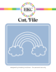 March 2026 Rainbow with Clouds Cut File - Cover Preview