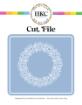 May 2026 Daisy Wreath with Leaves Cut File - Cover Preview