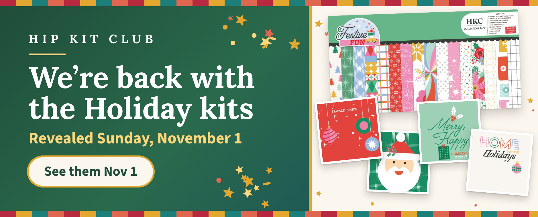 Were Back! - Holiday Kits 2026